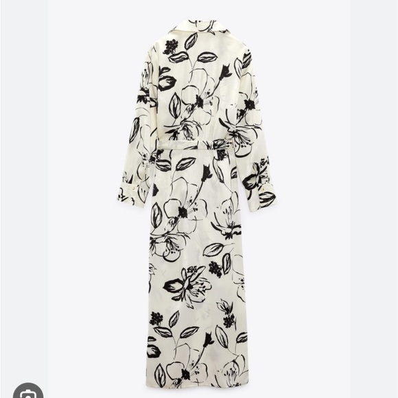 Zara NWT printed shirt dress - Picture 8 of 9